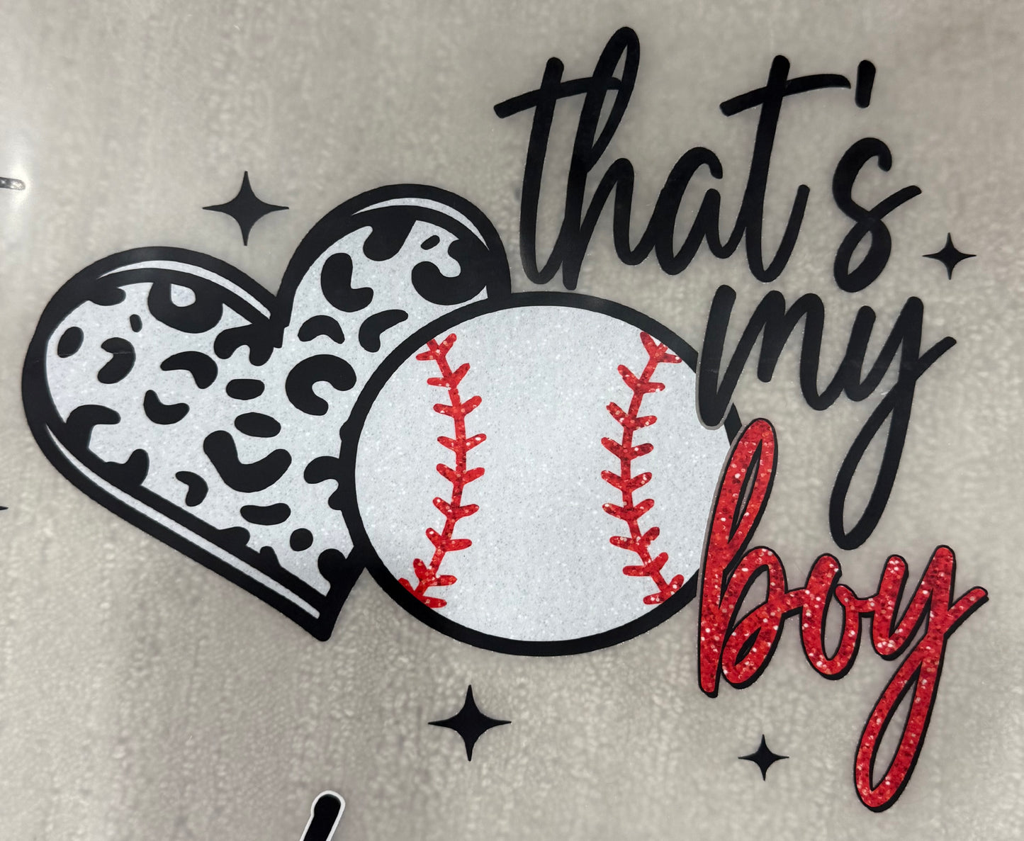 That's my boy Baseball