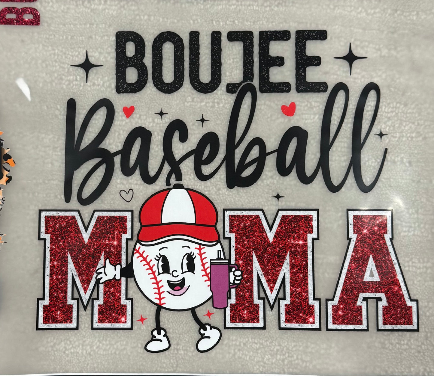 Boujee Baseball Mama Shirt